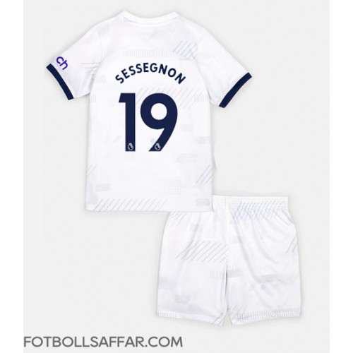 Tottenham Hotspur Ryan Sessegnon #19 Hemmadräkt Barn 2023-24 Kortärmad (+ Korta byxor)